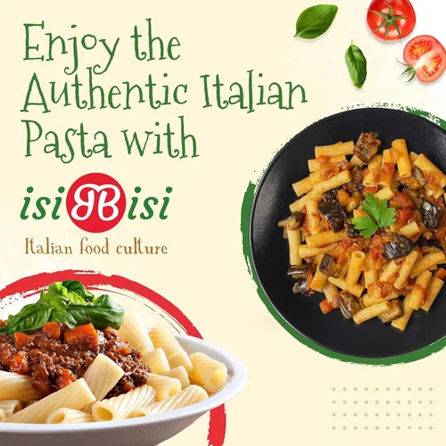 Vista 6 de isiBisi Pasta Rigatoni sin gluten, paquete de 3 – Fideos artesanales de maíz y arroz – Vegano, sin OMG, fabricado en Italia