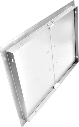 Vista 4 de Stanbroil Puerta de acceso doble de acero inoxidable de 30 "x 21