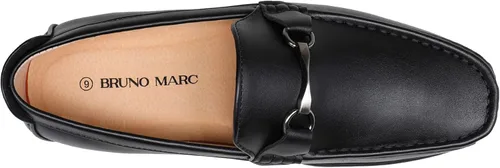 Vista 2 de Bruno Marc Mocasines de vestir para hombre mocasines casuales para conducir Mocasín