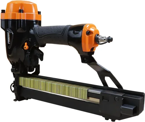 Vista 7 de Freeman PWCS50 - Grapadora neumática de corona de calibre 16 de 1 pulgada de ancho para grapas Freeman, DeWalt o Bostitch serie 16S2