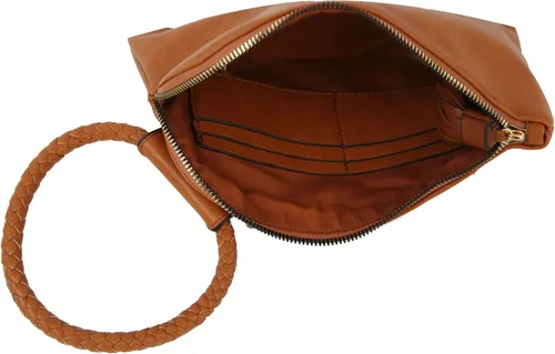 Vista 5 de Metro Muse Bolso de mano para mujer, cartera para la noche, de cuero vegano