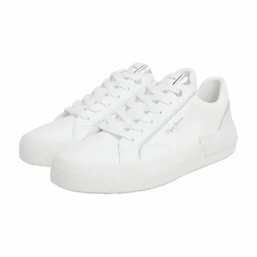 Vista 3 de Zapatillas Casual de Mujer Pepe Jeans Allen Twin Blanco