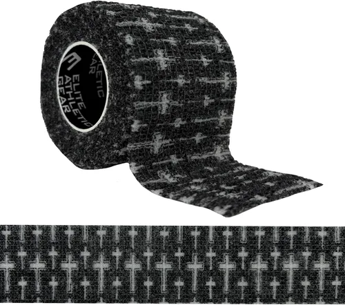 Vista 4 de Cinta atlética autoadhesiva – 2 pulgadas x 6.5 yardas – Sin látex, envoltura deportiva fácil de rasgar para fútbol, béisbol, fútbol, muñeca
