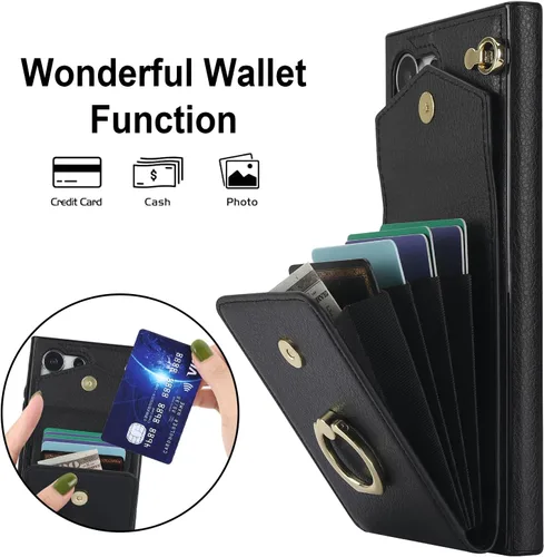 Vista 2 de Asuwish Funda de teléfono para Samsung Galaxy S25 Ultra 5G Mujer Hombre Negro
