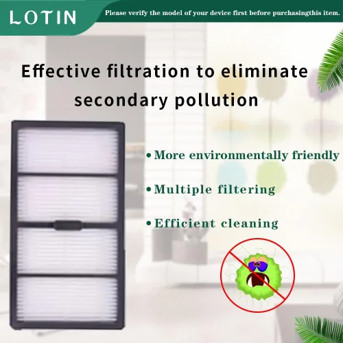 Vista 3 de LOTIN Filtro de repuesto compatible con Roomba S Series s9 (9550) s9+ s9 Plus (9550) robot aspiradoras, 10 paquetes de filtros Accesorios