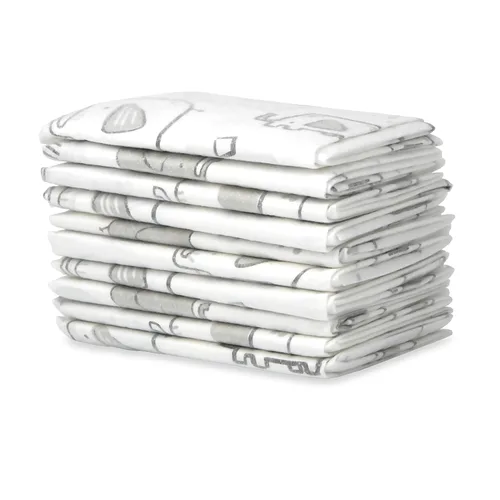Vista 3 de Dr. Talbot's Cambiadores desechables, pañal absorbente de viaje, estampado de elefante gris