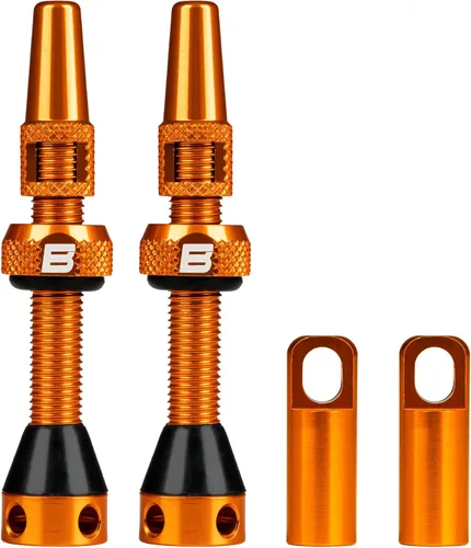 Vista 14 de BWSHLF Vástago de Válvula Sin Cámara Presta 40/44/55/60/65/70/80/100 mm, Kit de Vástago Presta de Aleación Super Ligera con Herramienta