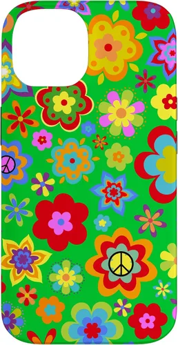 Vista 4 de Bloom Daisy Flower Hippie Flower Power Case for iPhone 17