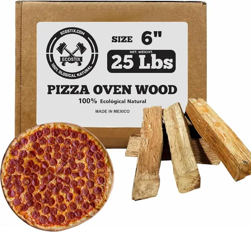 Vista 8 de Pizza Stix - Estufa de madera para horno de pizza, 12 pulgadas, 100% madera de roble seca al horno, ideal para: cocinar pizza, asar a la parrilla