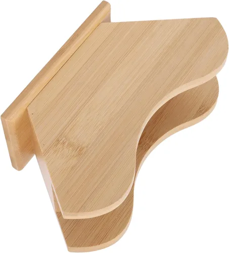 Vista 8 de Soporte de filtro de café de madera, caja de filtro de café, soporte de almacenamiento de papel de café, soporte para filtro de café y filtros