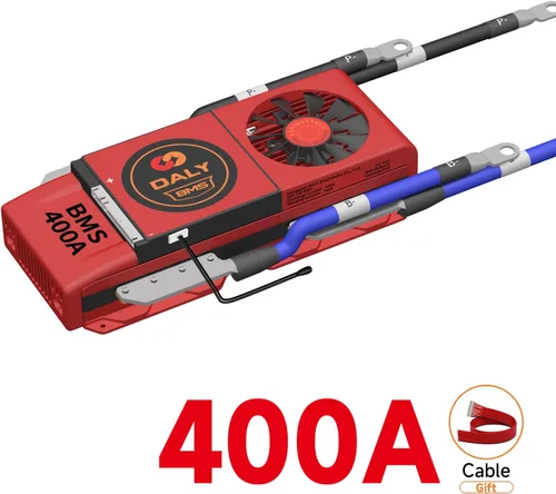 Vista 46 de DALY BMS 72V Li-ion 20S 30A Tablero de protección con cable de equilibrio de puerto común para panel solar autoconstruido, sistema de suministro