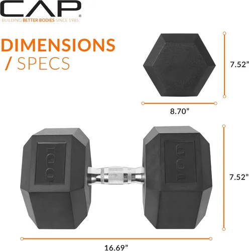 Vista 195 de CAP Barbell - Mancuerna recubierta Varias opciones de pares y conjuntos