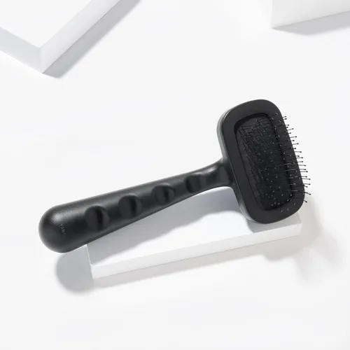 Vista 13 de Tweezerman Slicker Brush - Cepillo de aseo para mascotas con cerdas recubiertas