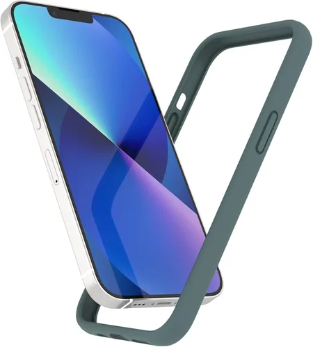 Vista 24 de Funda de silicona líquida para iPhone 12/12 Pro de 6.1 pulgadas, color negro [Absorción de golpes] [Protección de borde elevado]