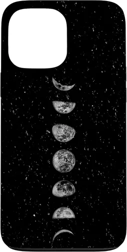 Vista 24 de Moon Phase Bohemian Celestial Lunar Cycle Astronomy Gift Case for iPhone 17