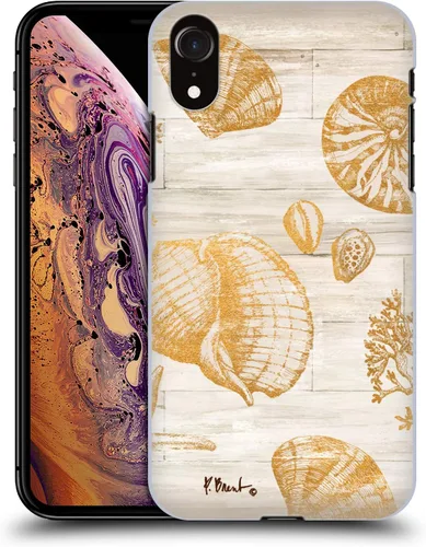 Vista 12 de Carcasa rígida para iPhone XR, diseño oficial de Paul Brent Coastal Agate Mermaid