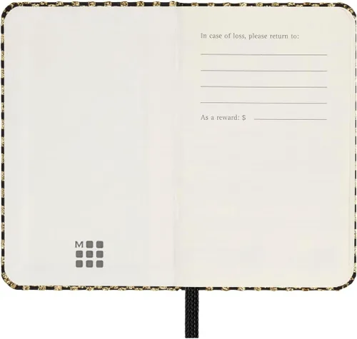 Vista 5 de Moleskine Cuaderno de edición limitada Holiday Shine Box, extra pequeña, lisa, dorada, tapa dura (2.5 x 4)