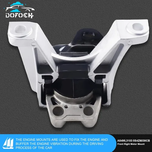 Vista 6 de Juego de 3 piezas de montaje de motor y montaje de transmisión compatible con Ford Focus 2005-2007 2.0L, Focus 2003-2007 2.3L, Transit Connect