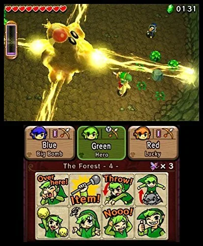 Vista 8 de The Legend of Zelda Tri Force Heroes (Nintendo 3DS)