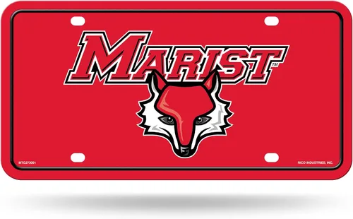 Vista 12 de NCAA etiqueta de metal para auto, negro