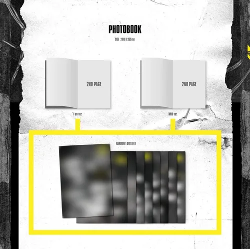 Vista 2 de 3 Giveaway STRAY KIDS 2º Mini álbum - Soy quien aleatorio ver. Póster plegado + máscara BIRDO Aerosilver Premium + tarjeta fotográfica extra