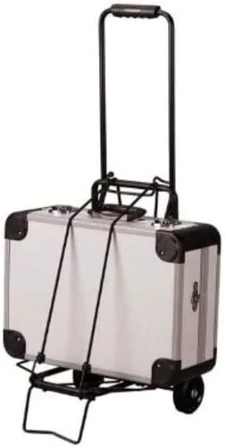 Vista 2 de Kole Imports - Carro de equipaje portátil plegable.
