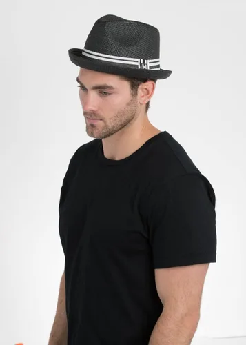 Vista 3 de Peter Grimm Depp - Fedora de paja natural para hombre