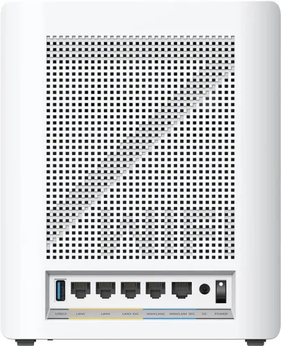 Vista 3 de ASUS ASUS ZenWiFi BE30000 - Router de malla WiFi 7 de cuatro bandas (paquete de 3) - Blanco (renovado)
