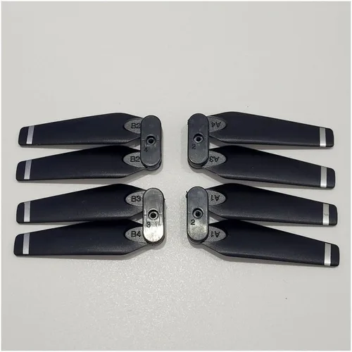 Vista 2 de Fit for E99 PRO 2 Mini Drone Spare Part Motor Arm Shell/Propeller/Protective Frame/Gears/Blade Clip Part DIY Accessory(12PCS Blade Guard)
