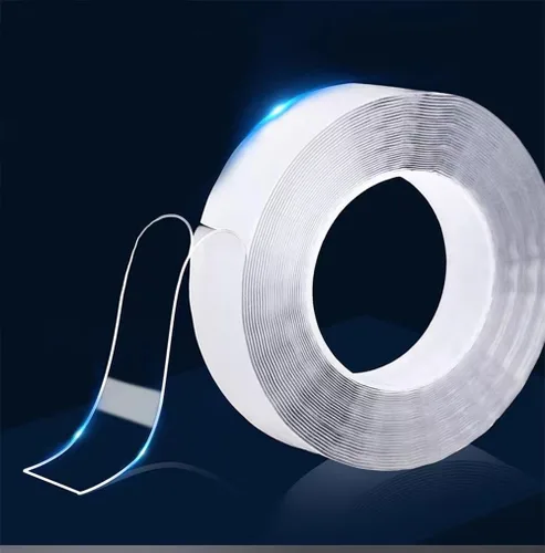Vista 7 de GUMMMY 3M Nano Tape Cinta adhesiva de doble cara transparente, reutilizable, impermeable, cintas adhesivas limpiables para cocina, mejoras para el 1