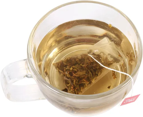 Vista 9 de Bolsas de filtro de té con cordón 100 unidades, infusor de malla vacía para té suelto