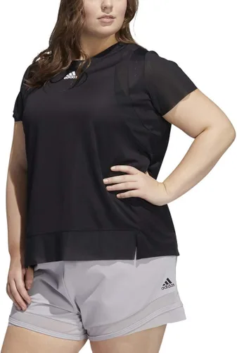 Vista 2 de adidas Camiseta de entrenamiento para mujer Heat.rdy, Blanco