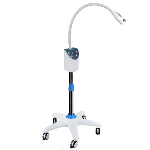 Vista 2 de Bestlife Dientes dentales profesionales LED que blanquean la máquina, lámpara ligera azul MD666 del poder más elevado con 2 gafas