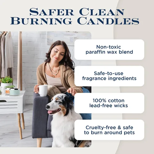 Vista 6 de HomeWorx by SLATKIN + CO. Candle - Panqueques de plátano con chispas de chocolate, 18 onzas, vela perfumada de alta calidad, 30-55 horas de tiempo