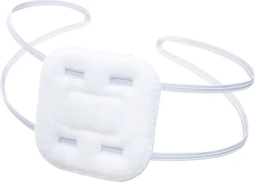 Vista 2 de Anime 2pcs BlancoNegro Novedoso Prop Role Soft Single-Eyepatch Cosplay Cosplay Accesorios