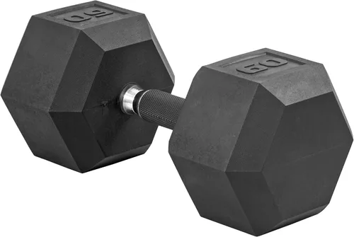 Vista 51 de CAP Barbell Peso de la mancuerna hexagonal recubierta, individual, 10-120 libras, múltiples opciones