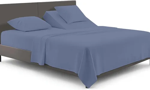 Vista 20 de SGI bedding Juego de sábanas de microfibra ajustable de 28 pulgadas con parte superior flexible de cabeza dividida, ultra suave, refrescante