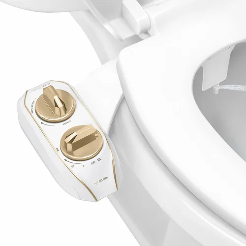 Vista 12 de LUXE Bidet NEO 120 Plus - Boquilla única, accesorio de bidé no eléctrico para asiento de inodoro, instalación deslizante patentada, autolimpieza
