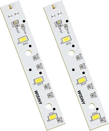 Vista 9 de WISINY WR55X26671 Bombilla LED para refrigeradores GE Foco LED para refrigerador LED y reemplazo de luz LED para refrigerador GE Reemplaza