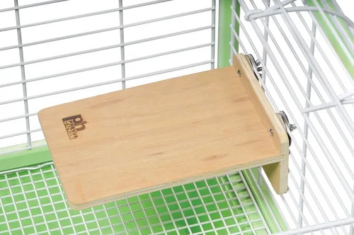 Vista 2 de Prevue Pet Products 3200 - Plataforma de madera pequeña para jaulas de animales pequeños
