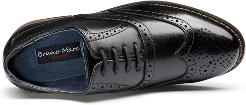 Vista 5 de Bruno Marc Boys Prince-K2 Classic Oxfords Wingtip Dress Shoes