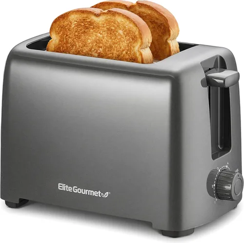 Vista 9 de Elite Gourmet ECT1027B - Tostadora Cool Touch con 6 ajustes de temperatura y ranuras extra anchas de 1.25 pulgadas para bagels, gofres, panes