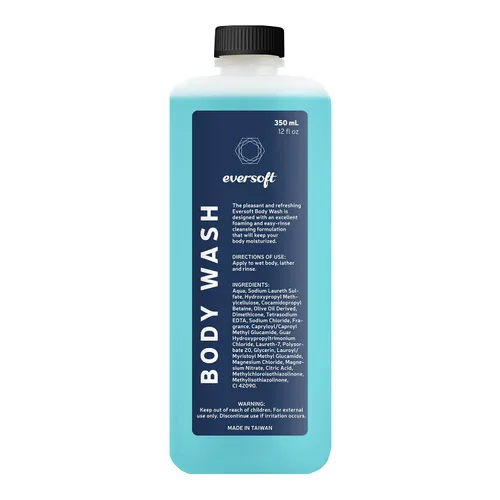Vista 2 de EZbrnd Eversoft - Cartucho de repuesto refrescante para gel de baño, 12 oz (12 onzas) x 6