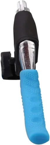 Vista 3 de BESPORTBLE Funda de silicona para frenos de bicicleta, 4 unidades, color azul, ergonómica, palanca de freno, funda antideslizante para carretera