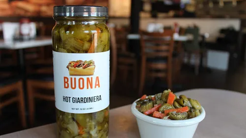 Vista 2 de Buona Chicago Hot Giardiniera (2-PACK)