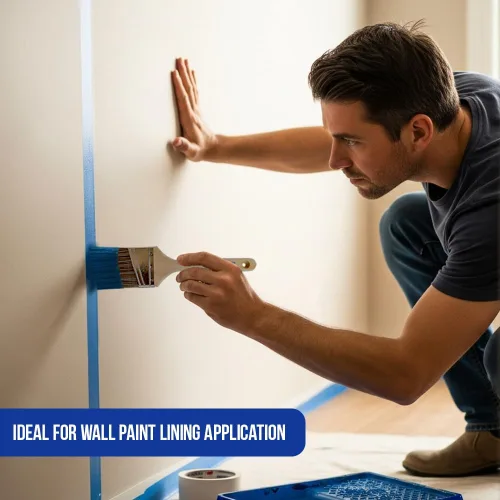 Vista 6 de Paquete de 10 pinceles de pintura de alta calidad para pared o decoración de casa, ideal para pintores profesionales y propietarios de viviendas
