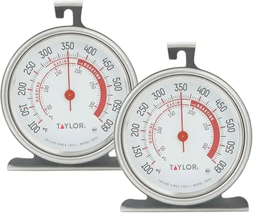 Vista 10 de Taylor Precision Products - Termómetro de esfera grande, color plateado