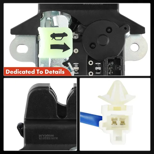 Vista 7 de A-Premium Actuador de Cerradura del Pestillo del Maletero del Portón Trasero Compatible con Vehículos Hyundai - Sonata 2009-2015, Sedán - Reemplaza#