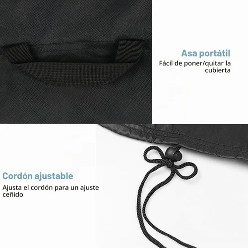 Vista 5 de Kingling Cubierta más fresca, cubierta impermeable al aire libre del hielo del balanceo del pecho de hielo con ruedas que