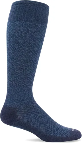 Vista 2 de Sockwell Calcetines de compresión graduados moderados de peso pluma para hombre Negro